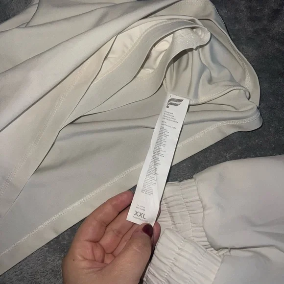 Fabletics White Athletic Shorts - Picture 9 of 9